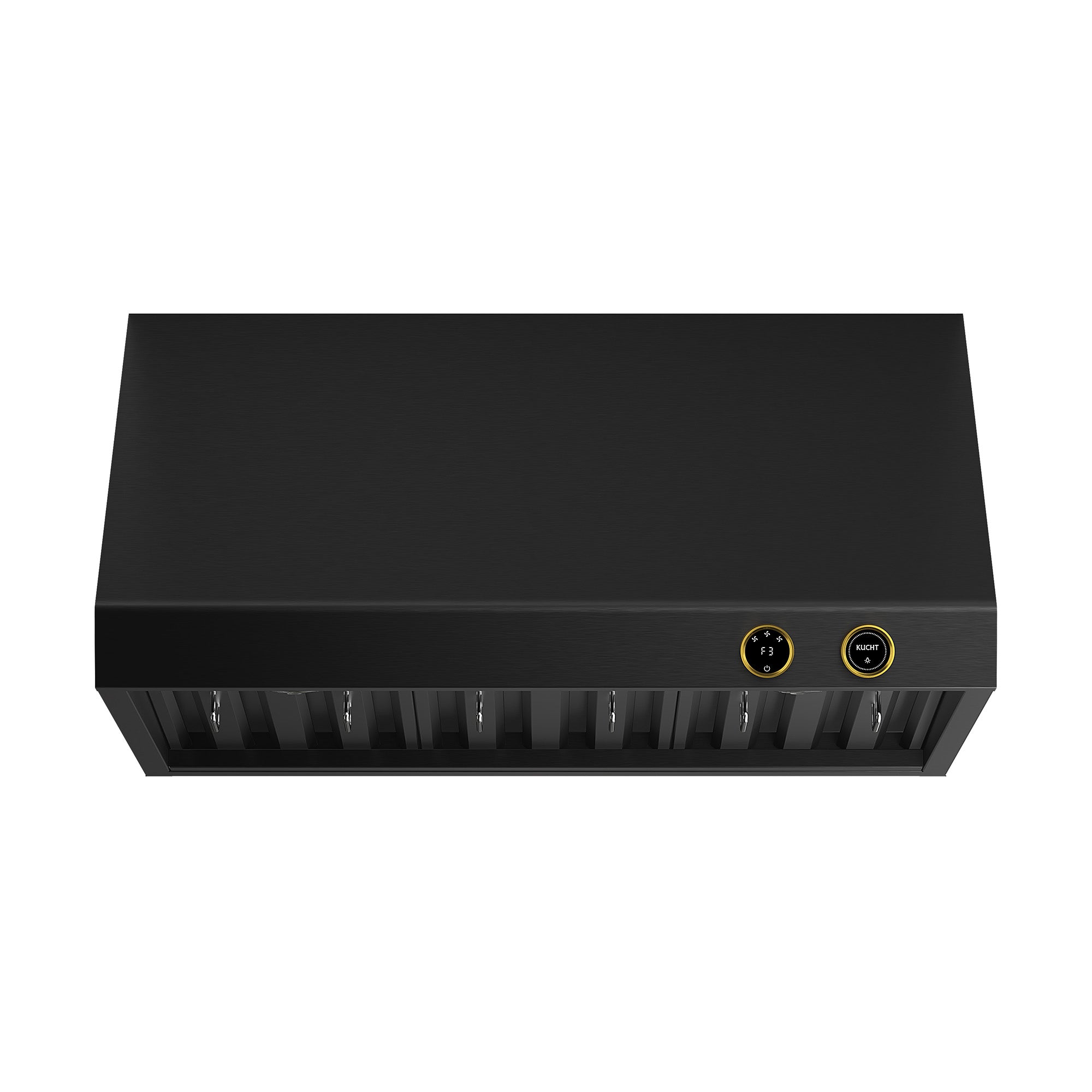 Kucht 36 in. 900 CFM Ducted Wall Mount Range Hood in Titanium Stainless Steel KRHG360-C - image 1