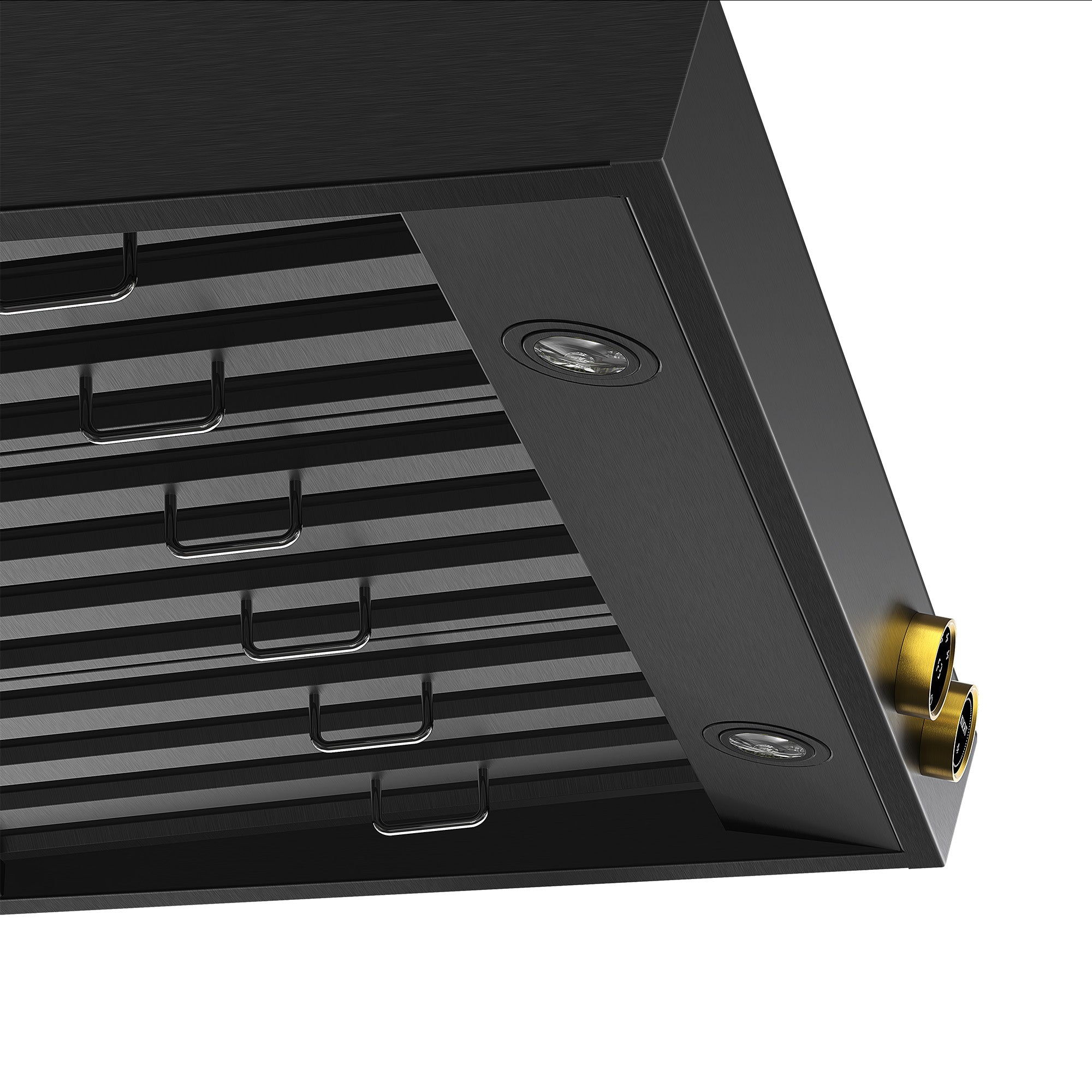 Kucht Pro Style 36 in. 900 CFM Under Cabinet Range Hood, Gemstone, Digital Controls KRHG360 - image 3