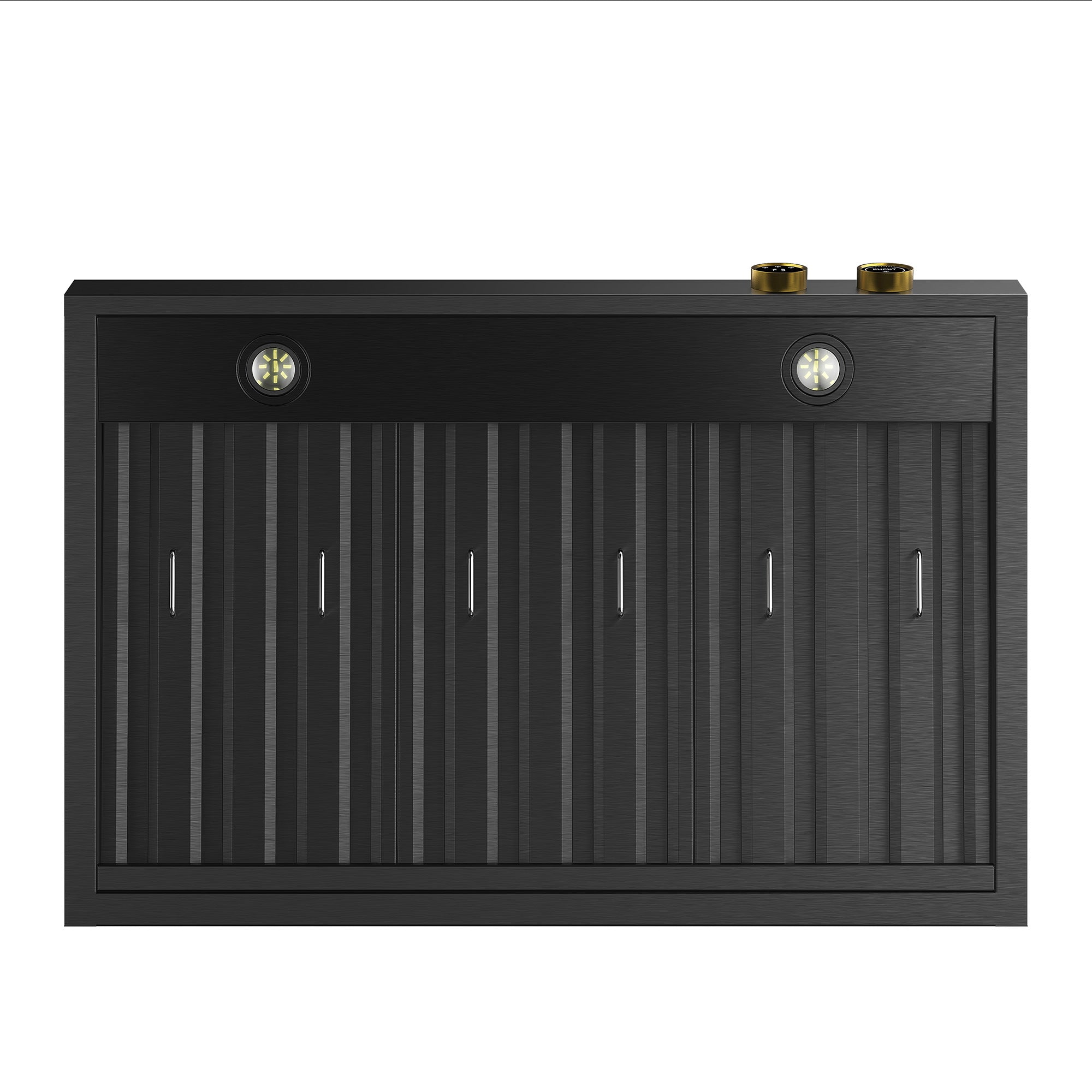 Kucht 36 in. 900 CFM Ducted Wall Mount Range Hood in Titanium Stainless Steel KRHG360-C - image 5