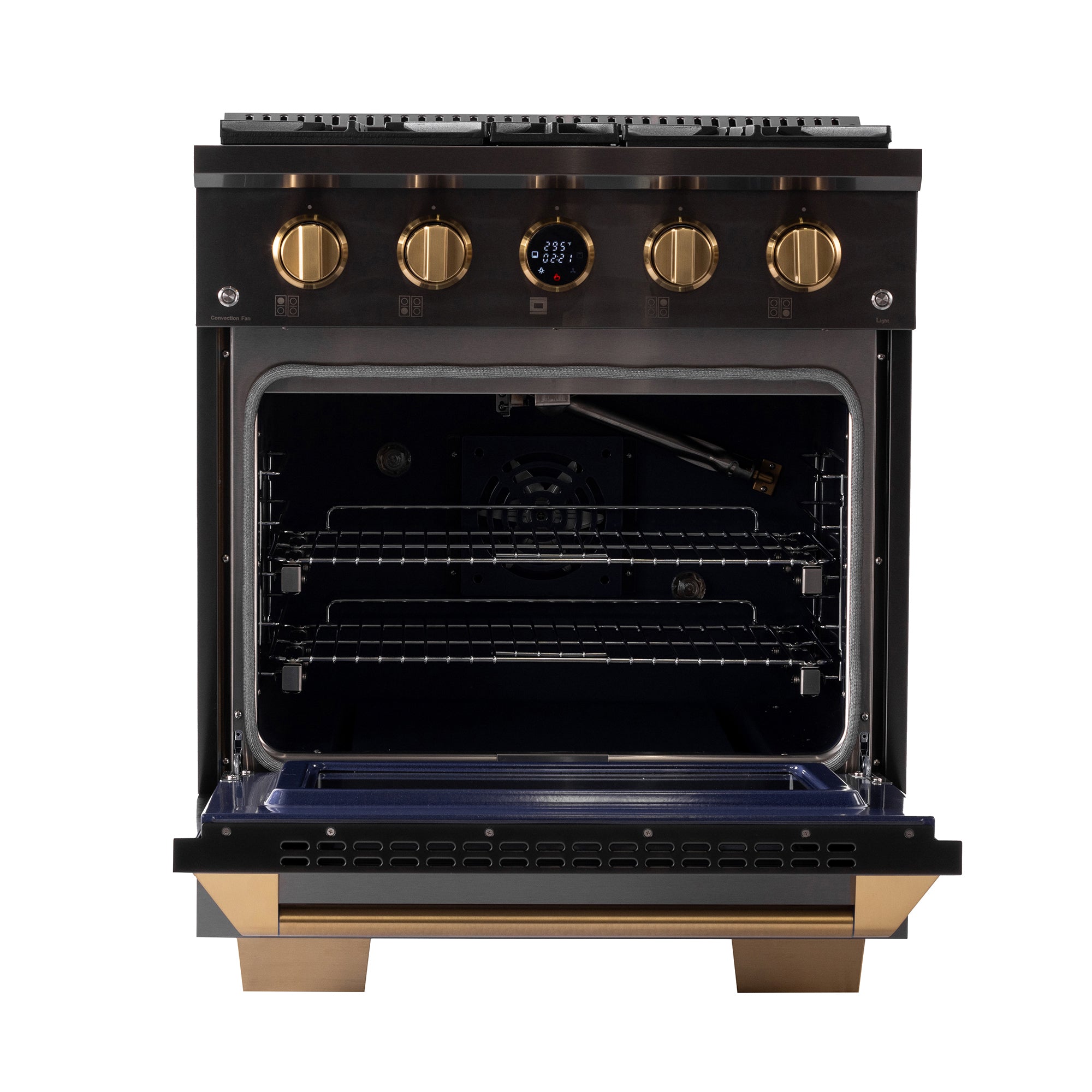 Kucht 30 in. 4.2 cu. ft. 4 Burners Dual Fuel Range KXD30 - image 4