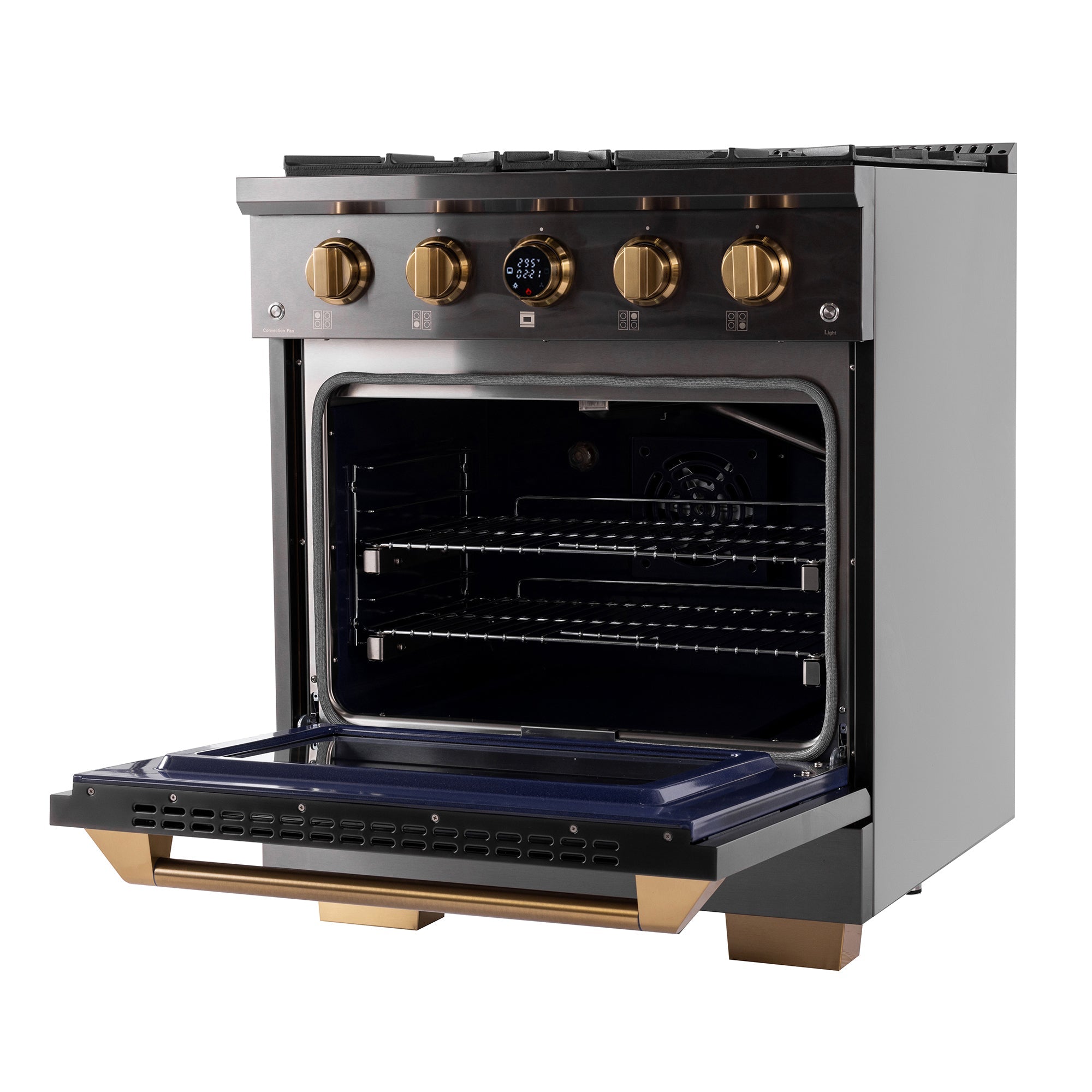 Kucht 30 in. 4.2 cu. ft. 4 Burners Dual Fuel Range KXD30 - image 6