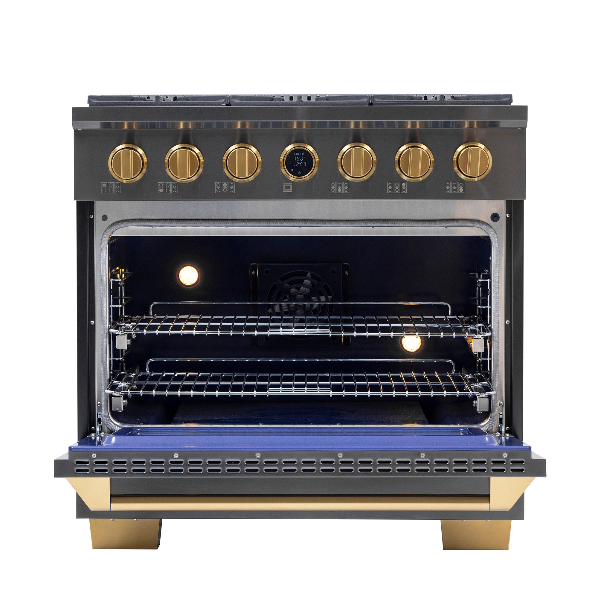 Kucht 36 in. 5.2 cu. ft. 6 Burners Dual Fuel Range KXD36 - image 6