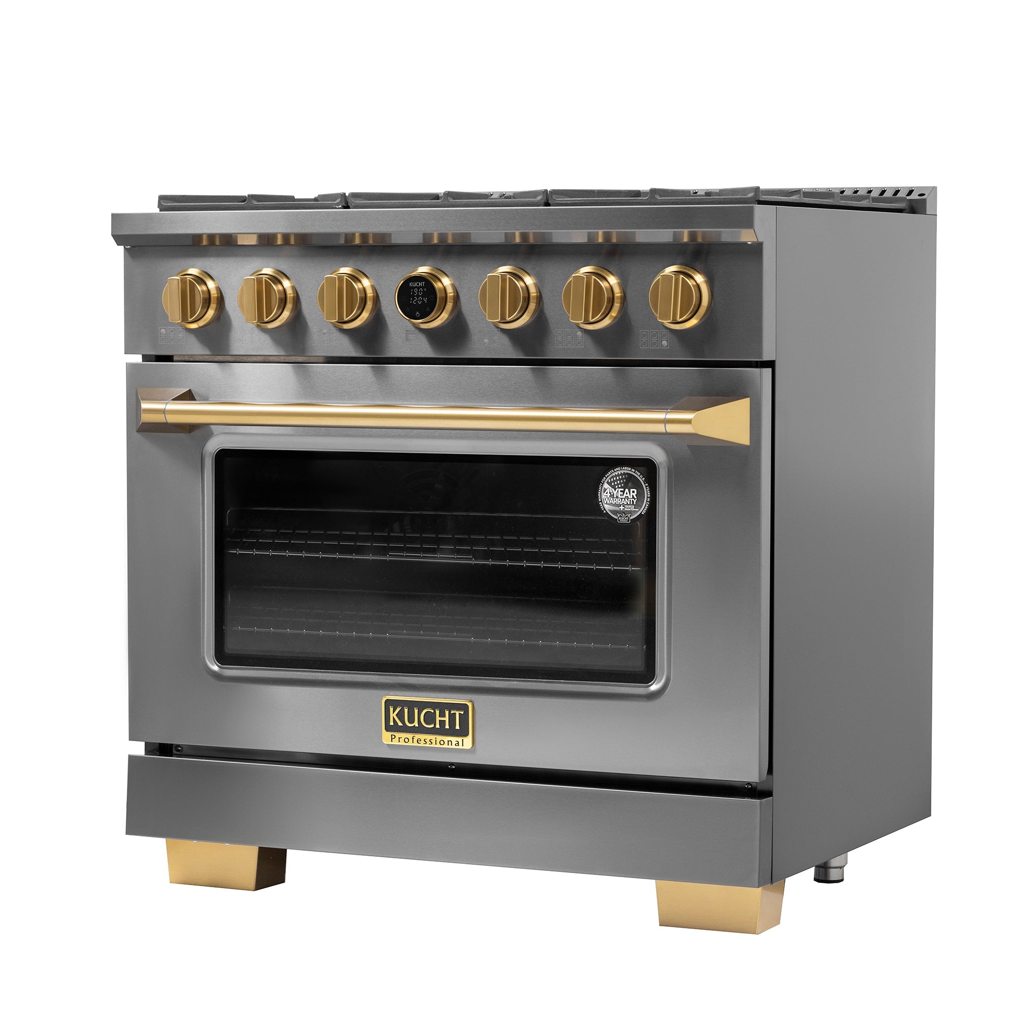 Kucht 36 in. 5.2 cu. ft. 6 Burners Dual Fuel Range KXD36 - image 21