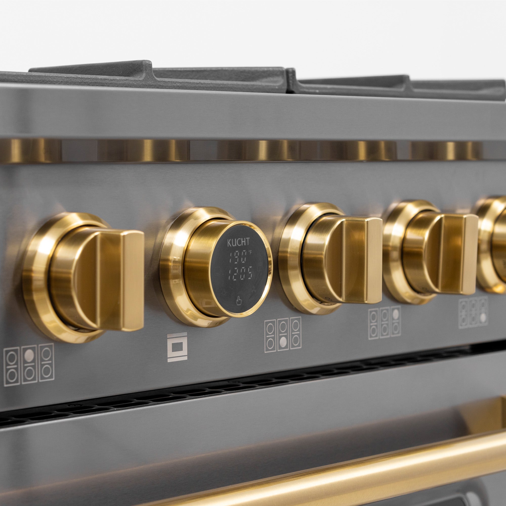 Kucht 36 in. 5.2 cu. ft. 6 Burners Dual Fuel Range KXD36 - image 26
