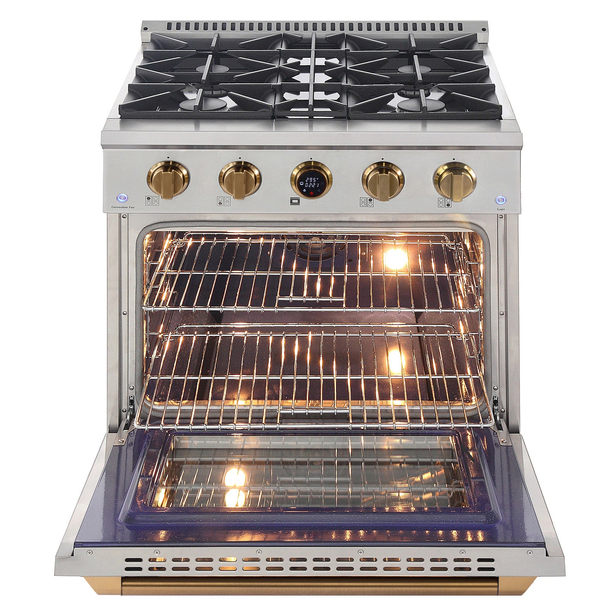 Kucht 30 in. 4.2 cu. ft. 4 Burners Dual Fuel Range KXP30 - image 14