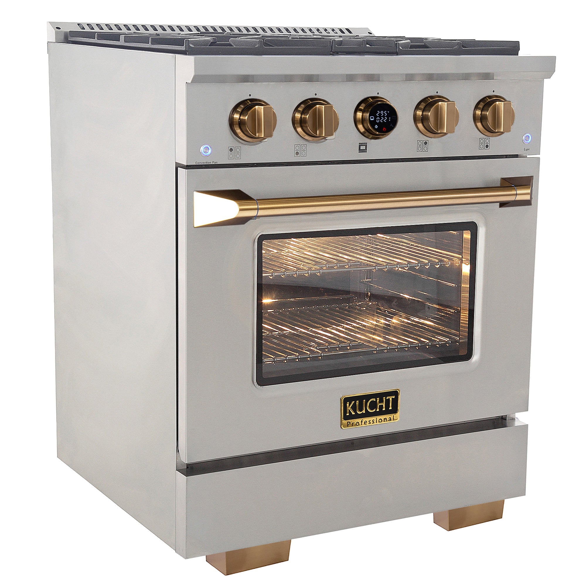 Kucht 30 in. 4.2 cu. ft. 4 Burners Dual Fuel Range KXP30 - image 12