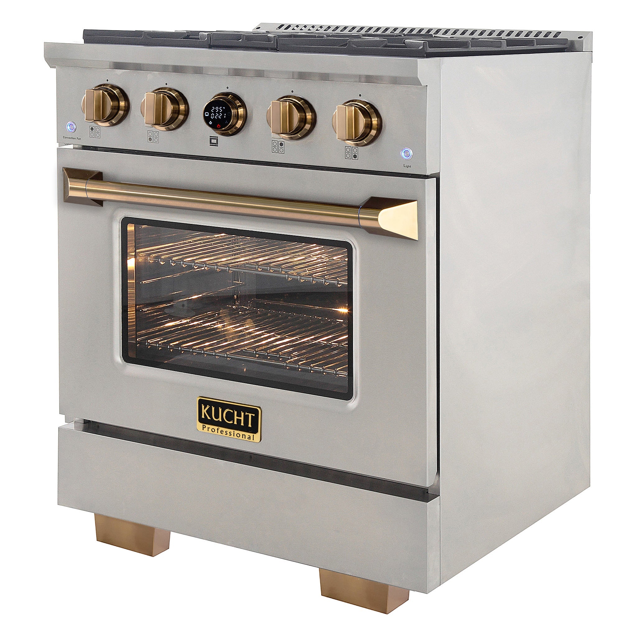 Kucht 30 in. 4.2 cu. ft. 4 Burners Dual Fuel Range KXP30 - image 13
