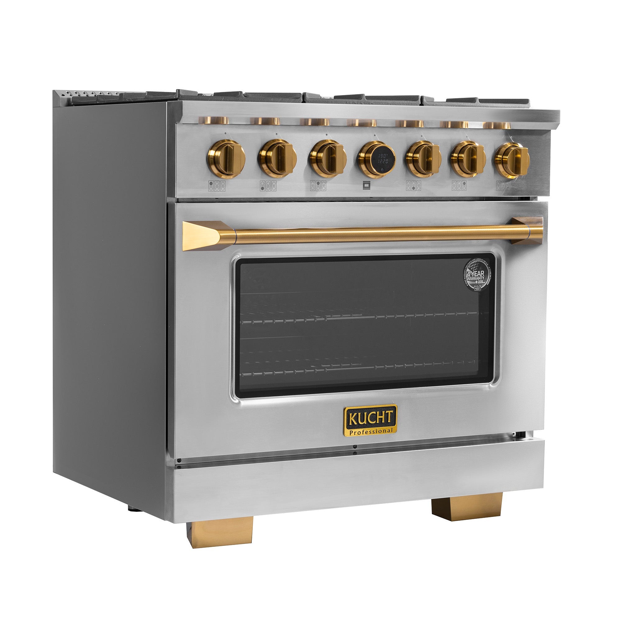 Kucht 36 in. 5.2 cu. ft. 6 Burners Dual Fuel Range KXP36 - image 24