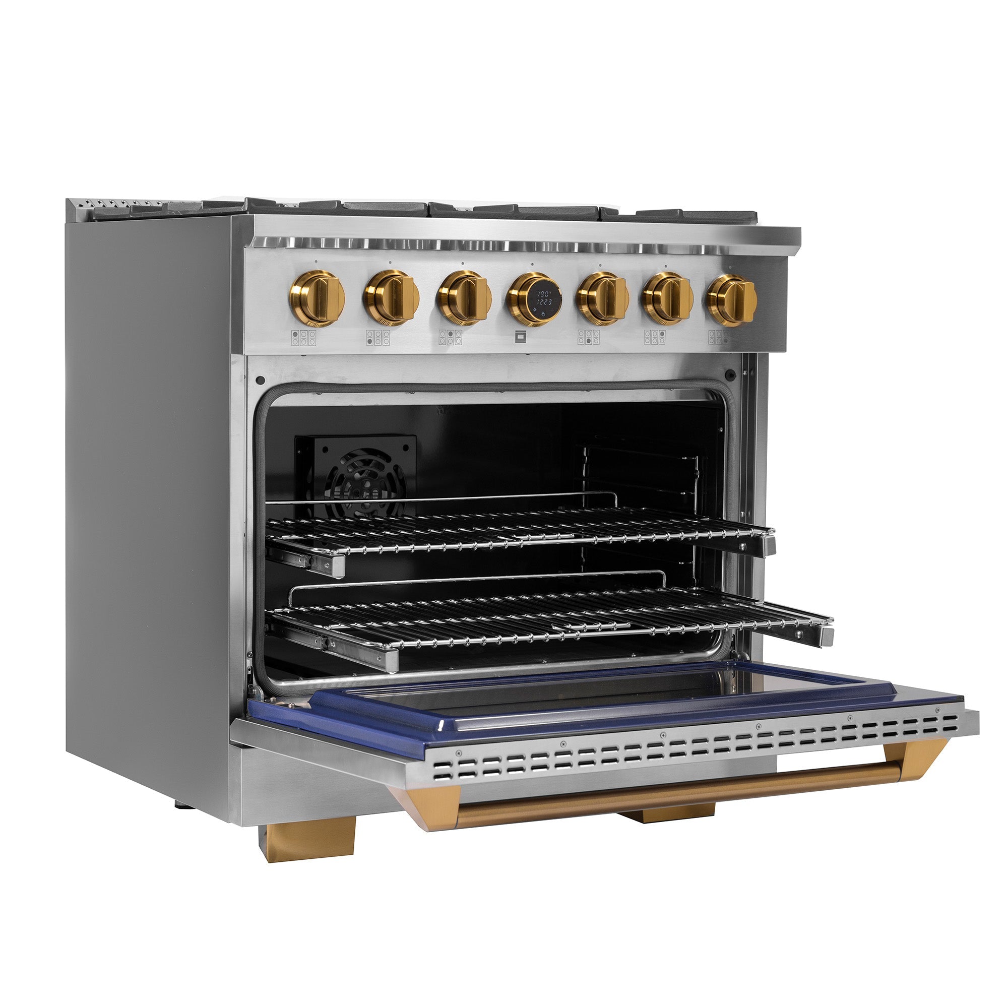 Kucht 36 in. 5.2 cu. ft. 6 Burners Dual Fuel Range KXP36 - image 25