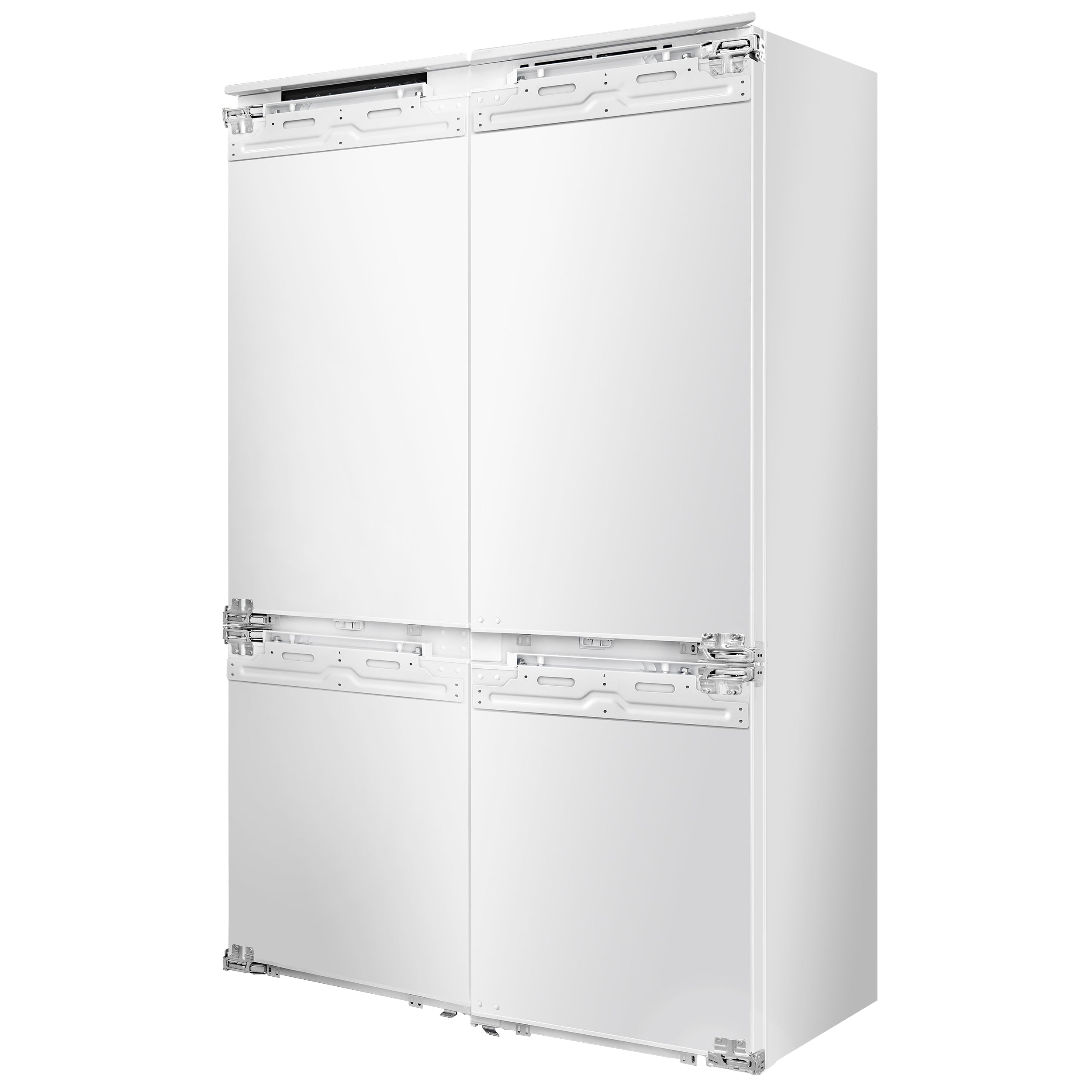 Rivestito 42 Inch Panel Ready Double Bottom Freezer, 16.9 cu. ft., Ice Maker, Total No Frost, Fast Cool & Fast Freeze