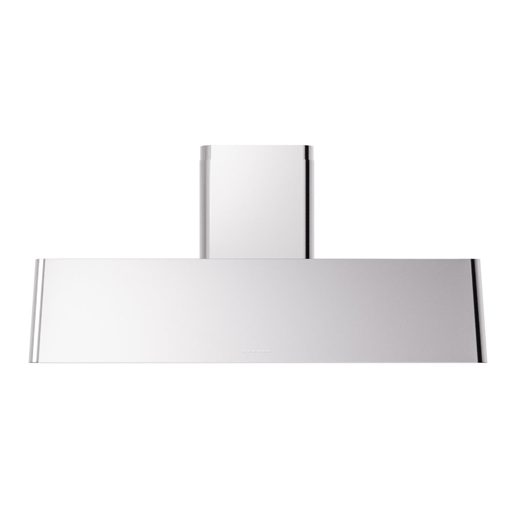 ILVE Nostalgie II 60 inch Wall Mount Range Hood with 850 CFM, 3 Speed + Intensive, Front LED Light Bar - UAG60SS