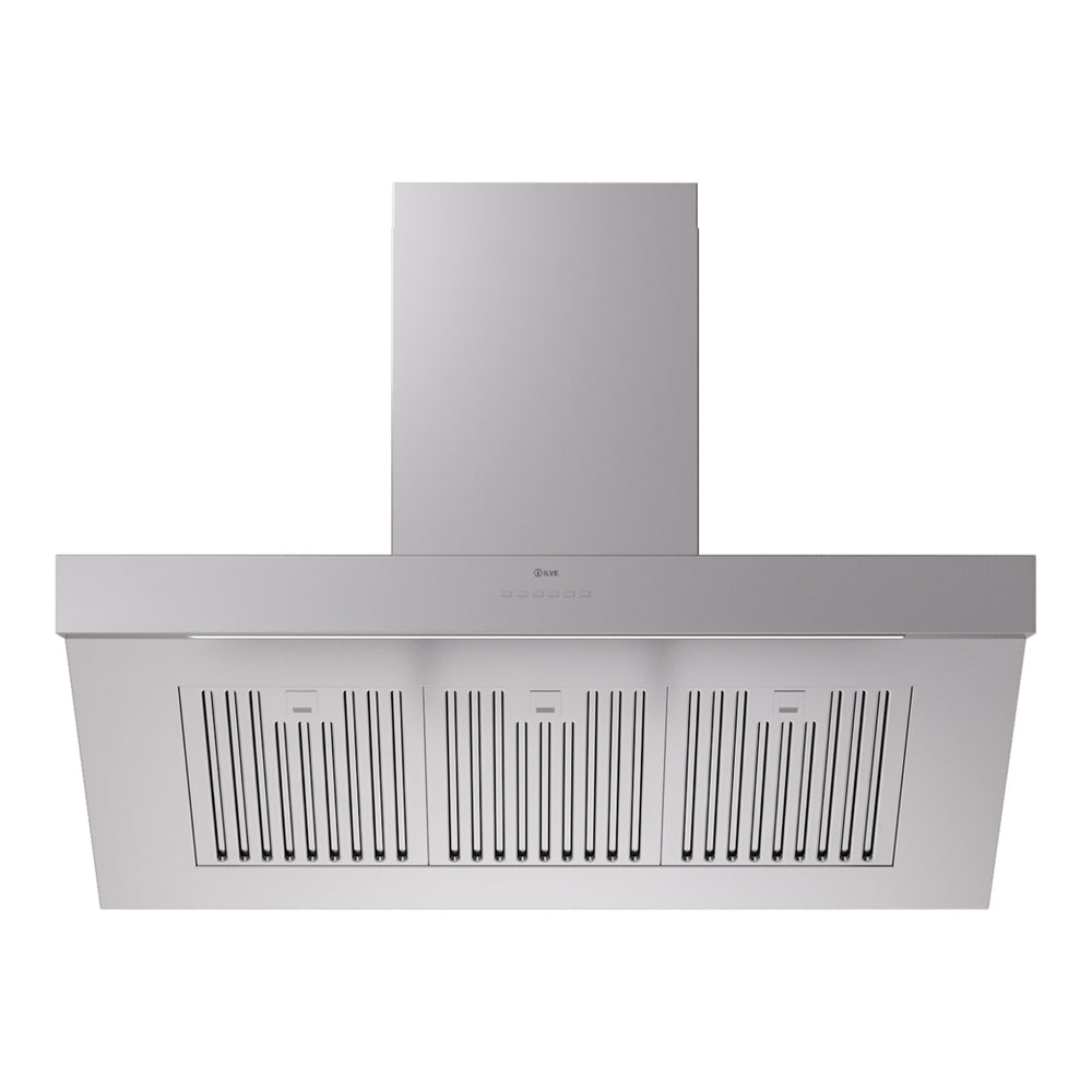 ILVE Professional Plus II 40 inch Wall Mount Range Hood with 600 CFM - UAGQ40SS
