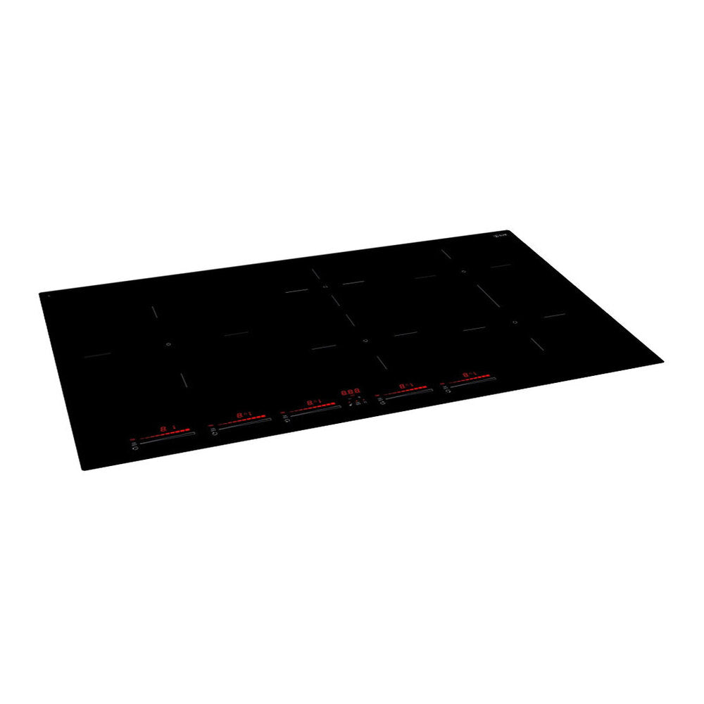 ILVE Professional Plus II 36 inch Built-In Induction Cooktop with 5 Element Zones in Glossy Black - image 4