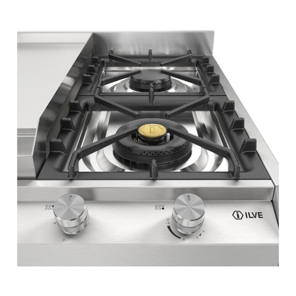 ILVE Professional Plus II 36 inch Gas Cooktop with Griddle, in Stainless Steel - image 10