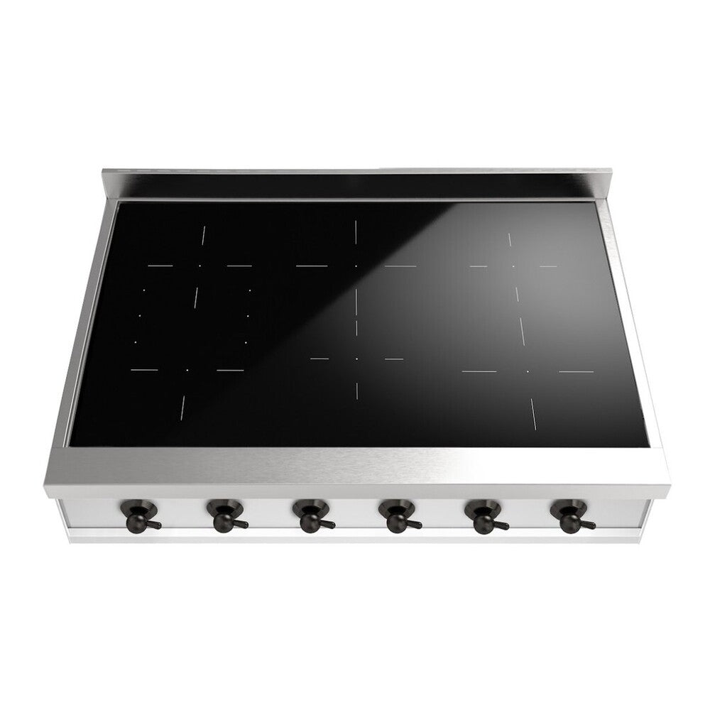 ILVE Nostalgie II 36 inch Built-In Induction Rangetop with 6 Elements - UHCPI366NSSB