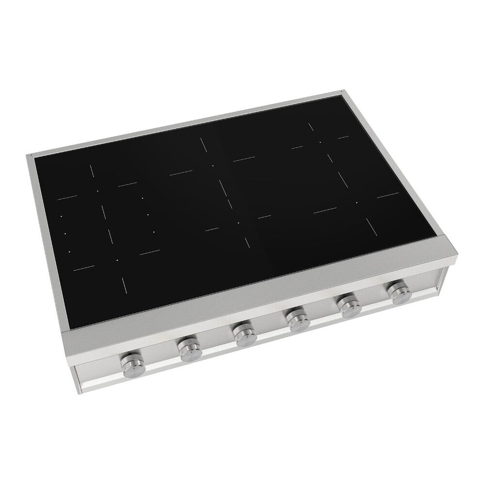 ILVE Professional Plus II 36 inch Built-In Induction Rangetop, in Stainless Steel - image 4