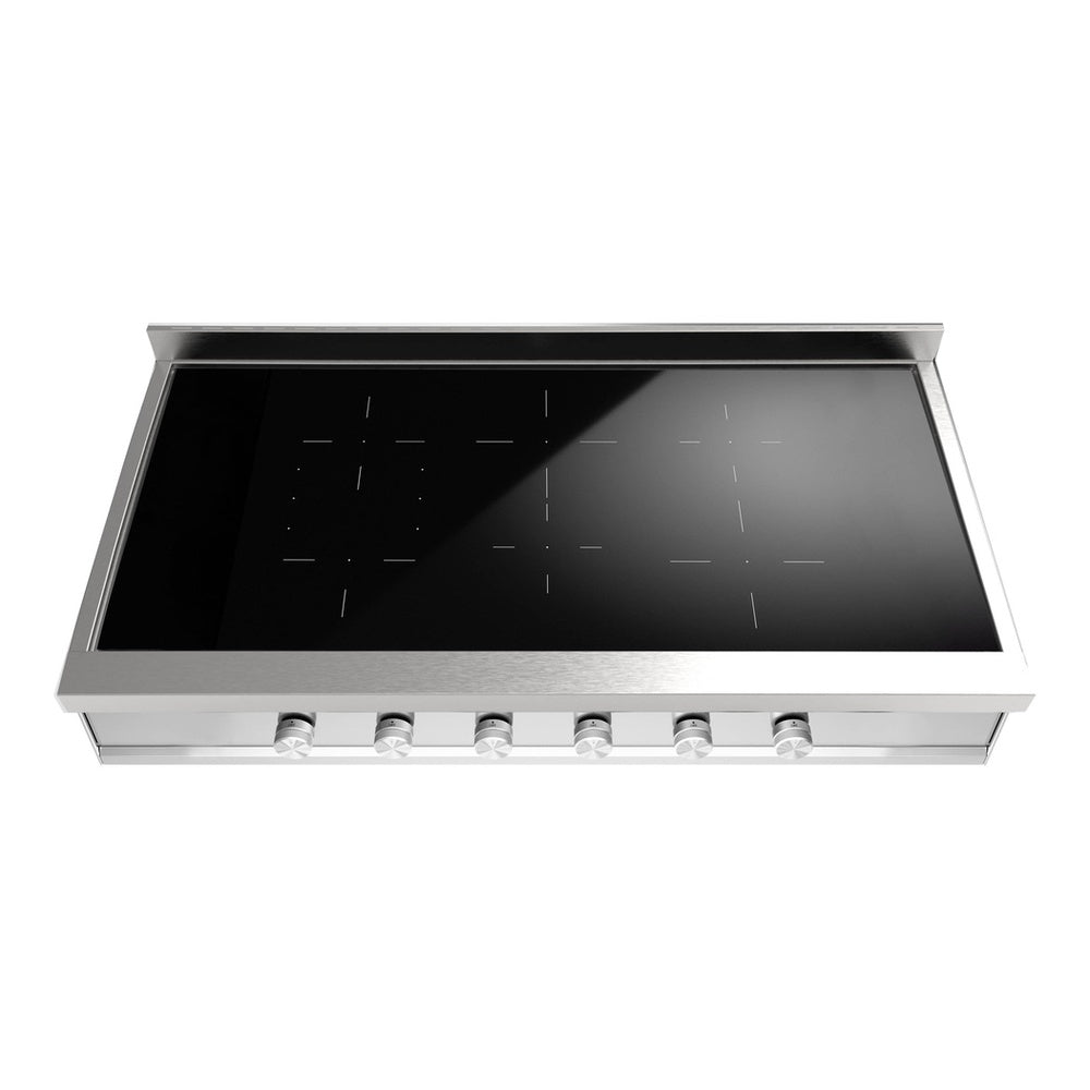 ILVE Professional Plus II 48 inch Built-In Induction Rangetop, in Stainless Steel - UHCPI486SS
