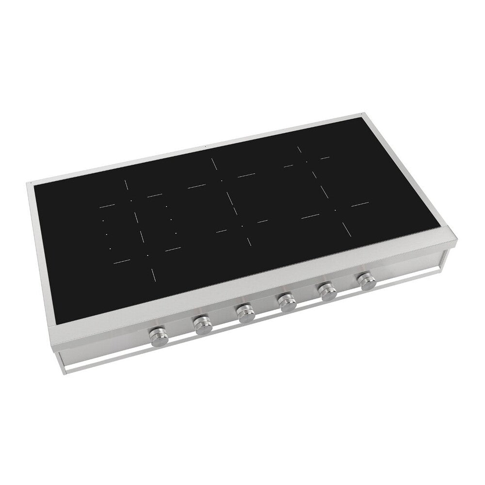 ILVE Professional Plus II 48 inch Built-In Induction Rangetop, in Stainless Steel - image 7