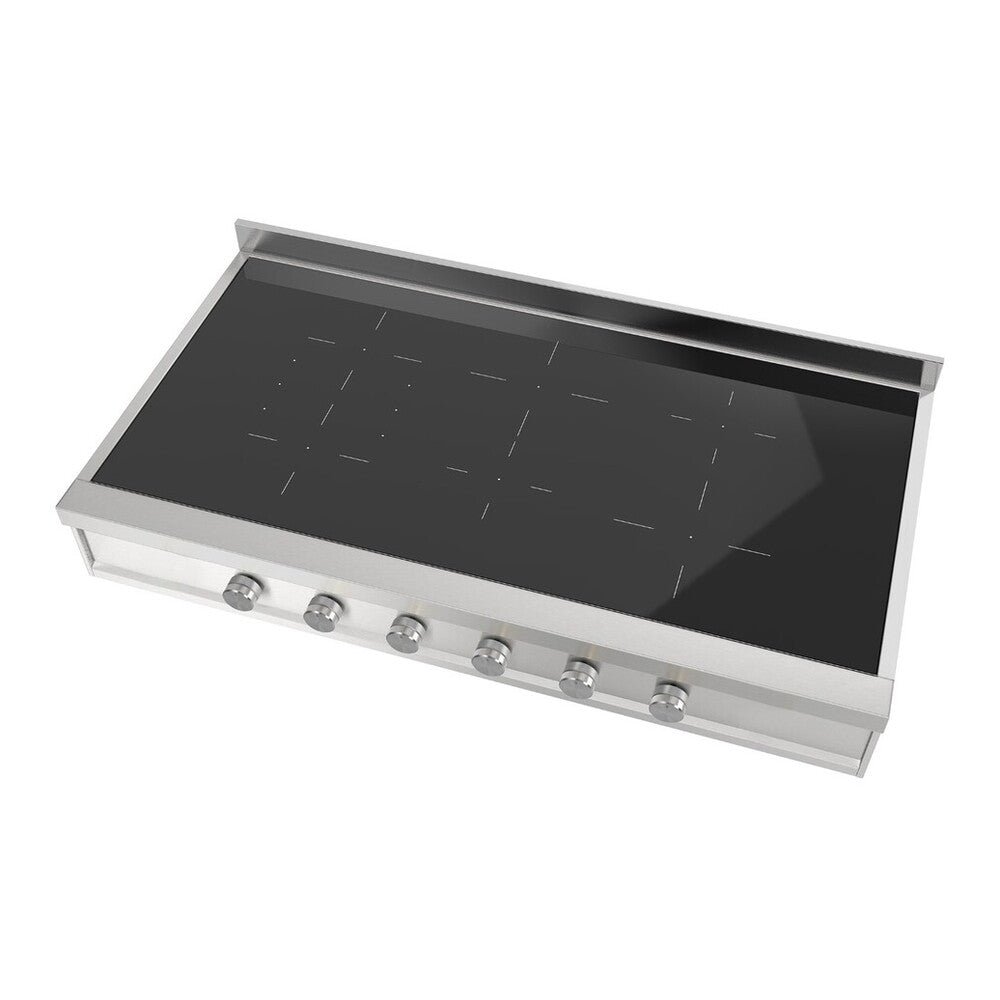 ILVE Professional Plus II 48 inch Built-In Induction Rangetop, in Stainless Steel - image 8