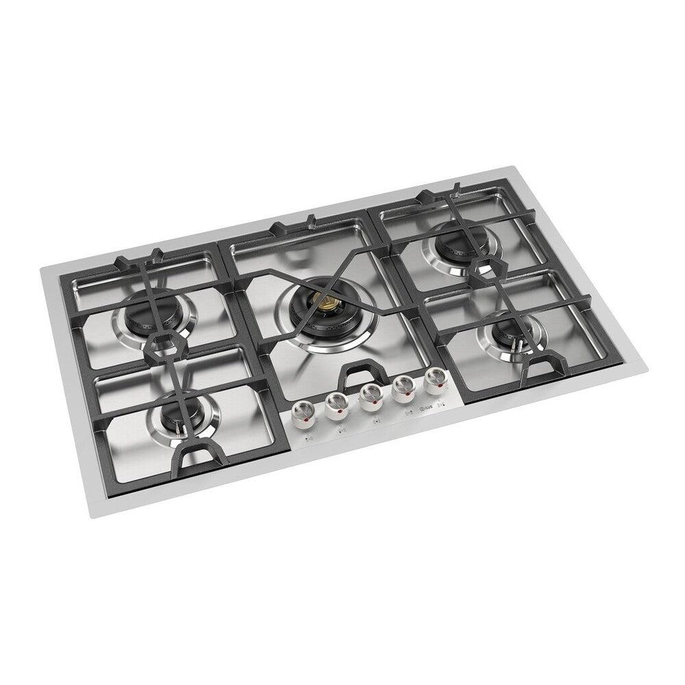 ILVE Panoramagic 36 inch Built-In Gas Cooktop with 5 Burners, in Stainless Steel - image 6
