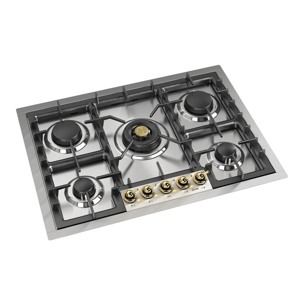 ILVE Nostalgie II 30 inch Built-In Gas Cooktop with 5 Burners, in Stainless Steel - image 8