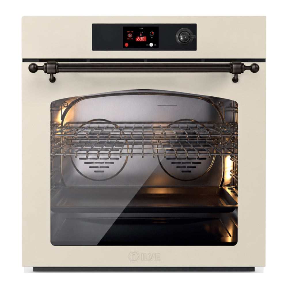 ILVE Nostalgie II 30 inch Pyrolytic Single Wall Oven with 4.4 cu. ft. Capacity - image 4