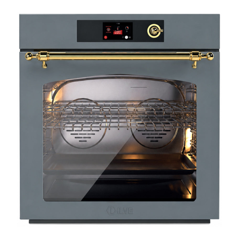 ILVE Nostalgie II 30 inch Pyrolytic Single Wall Oven with 4.4 cu. ft. Capacity - image 8