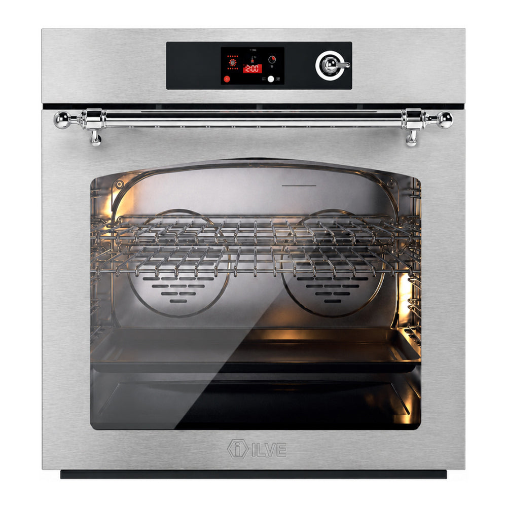 ILVE Nostalgie II 30 inch Pyrolytic Single Wall Oven with 4.4 cu. ft. Capacity - image 3