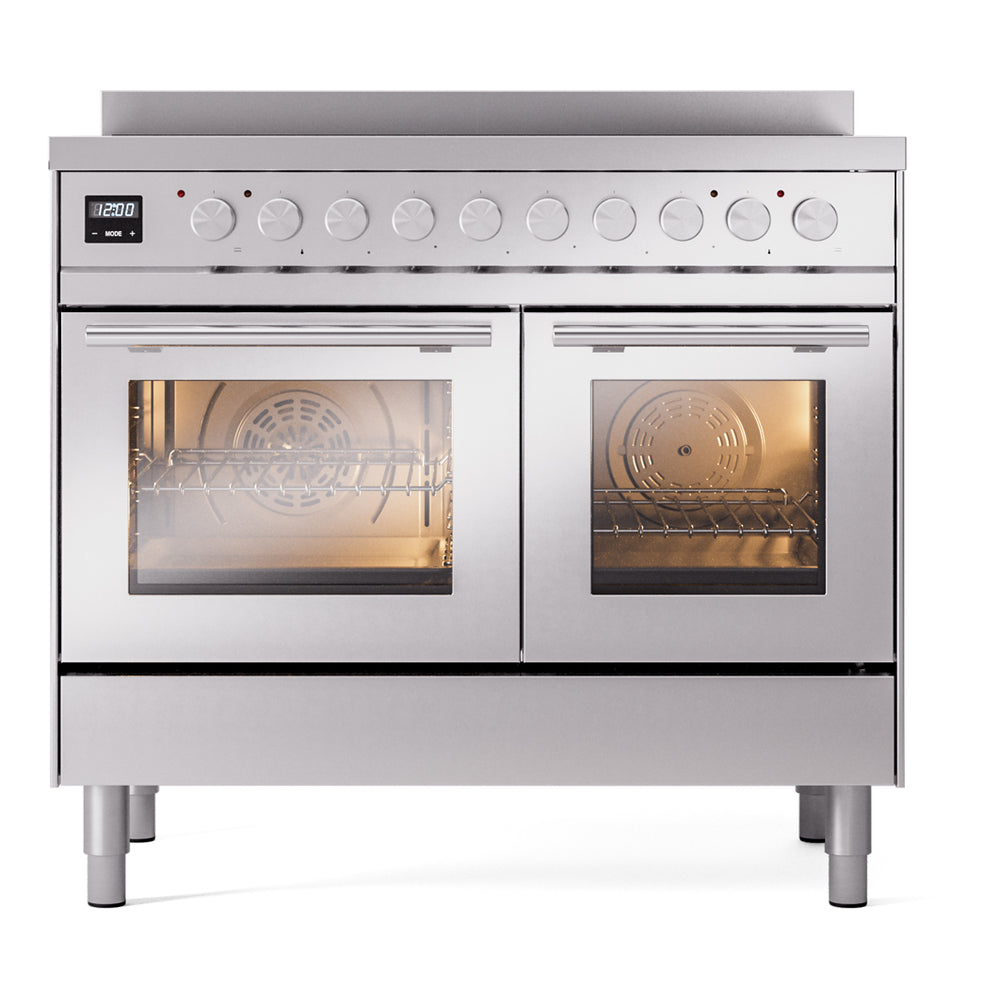 ILVE Professional Plus II 40" Induction Range - Double Ovens, 6-Element Induction - Triple Glass Door - image 2