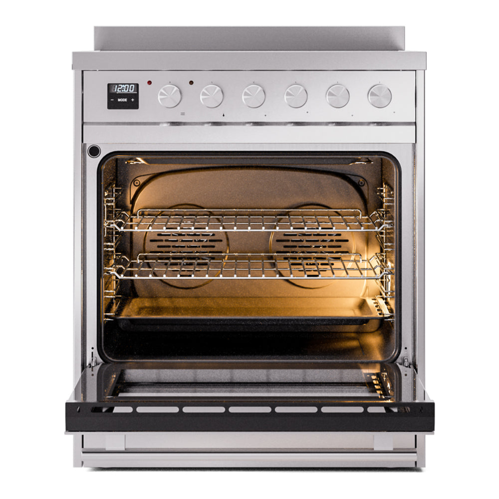 ILVE Professional Plus II 30" Induction Range - 4-Element Induction, 4.0 cu. ft. Oven - Triple Glass Door - image 3