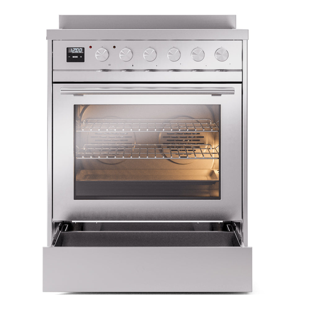 ILVE Professional Plus II 30" Induction Range - 4-Element Induction, 4.0 cu. ft. Oven - Triple Glass Door - image 4