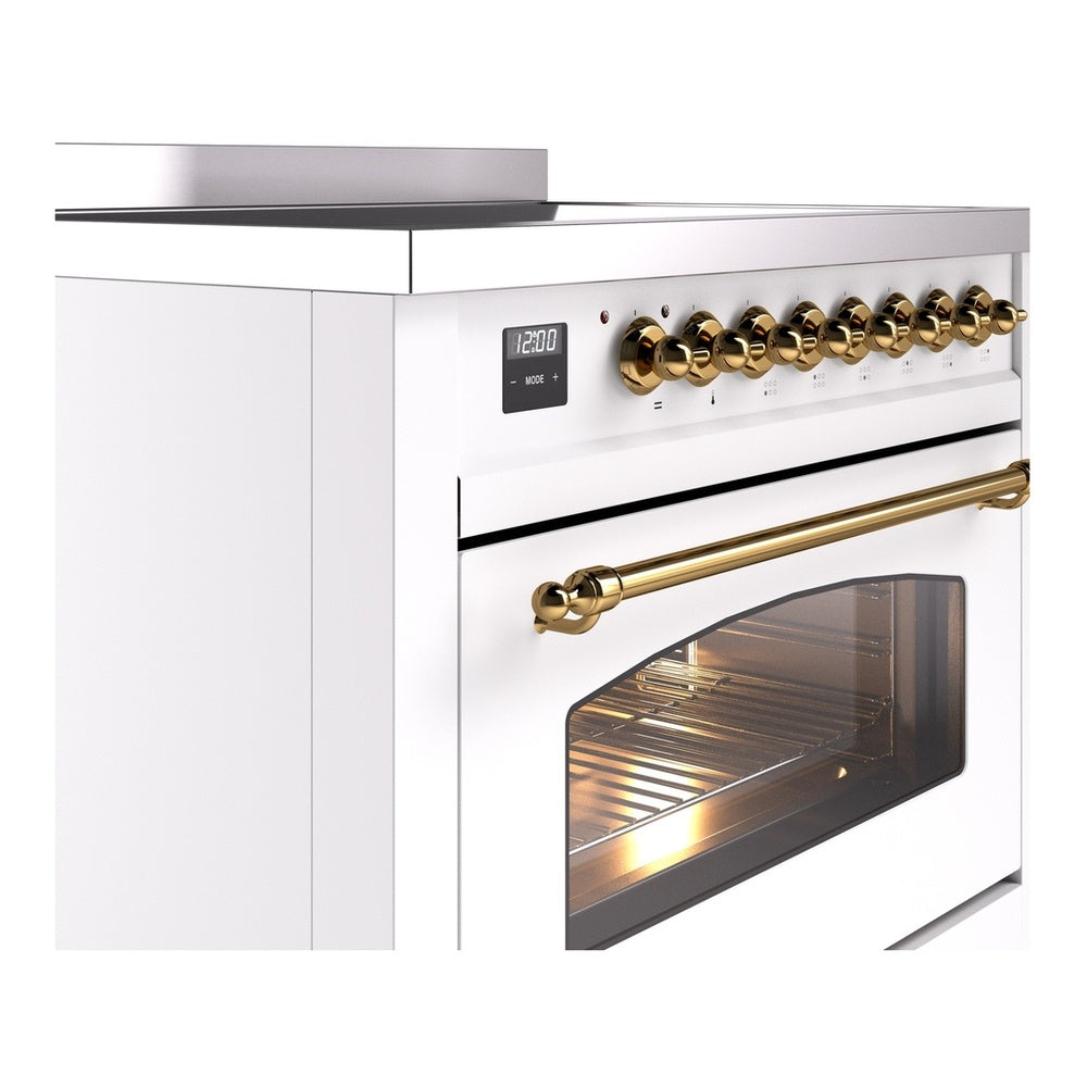 ILVE Nostalgie II 36" Induction Range - 6-Element Induction, 3.5 cu. ft. Oven - Solid Door - image 5
