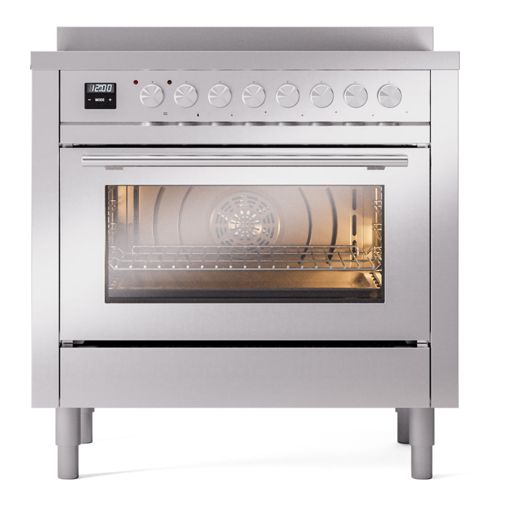 ILVE Professional Plus II 36" Induction Range - 6-Element Induction, 3.5 cu. ft. Oven - Solid Door - image 2