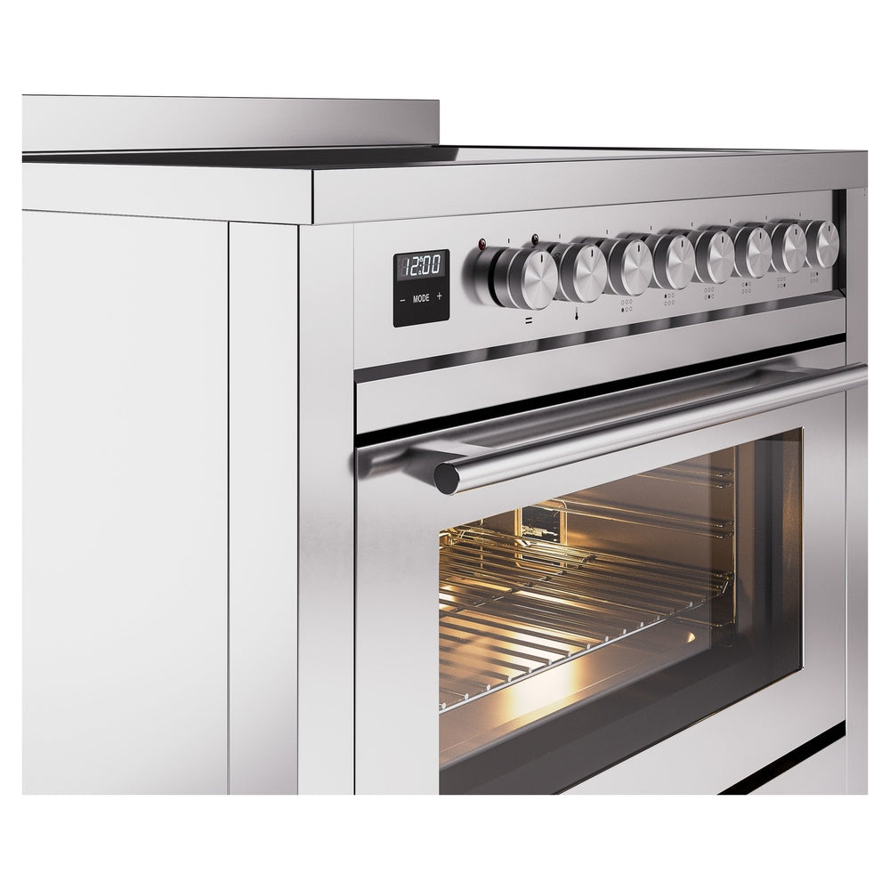 ILVE Professional Plus II 36" Induction Range - 6-Element Induction, 3.5 cu. ft. Oven - Triple Glass Door - image 5