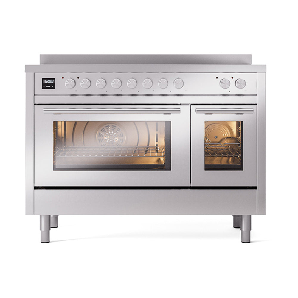 ILVE Professional Plus II 48" Induction Range - Double Ovens, 6-Element Induction - Triple Glass Door - image 2