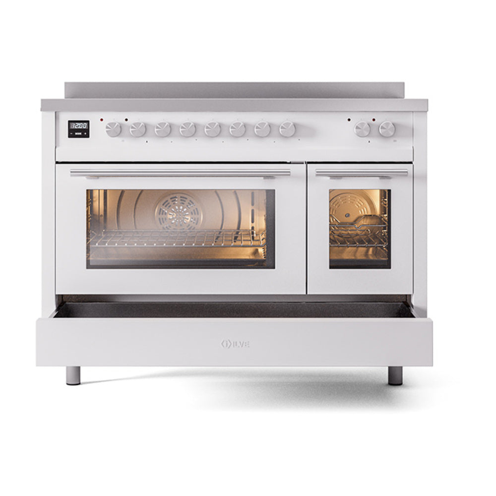 ILVE Professional Plus II 48" Induction Range - Double Ovens, 6-Element Induction - Solid Door - image 6