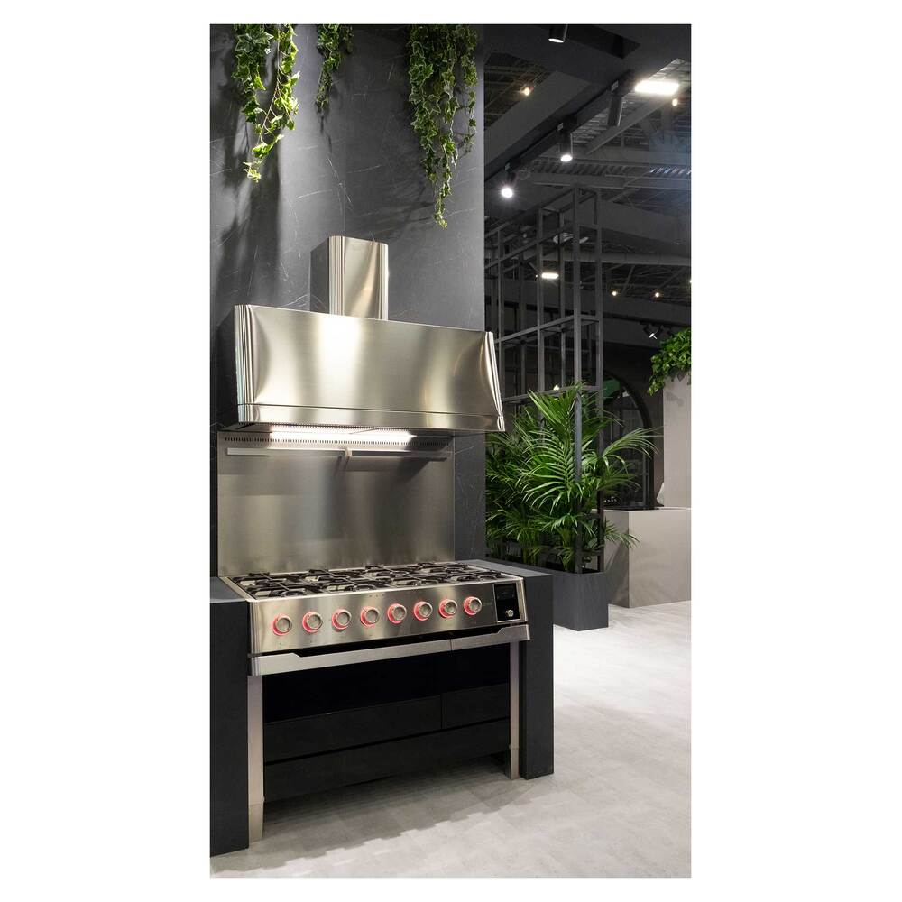 ILVE Panoramagic 48" Dual Fuel Range - 8 Burners + Griddle, Double Ovens - image 5