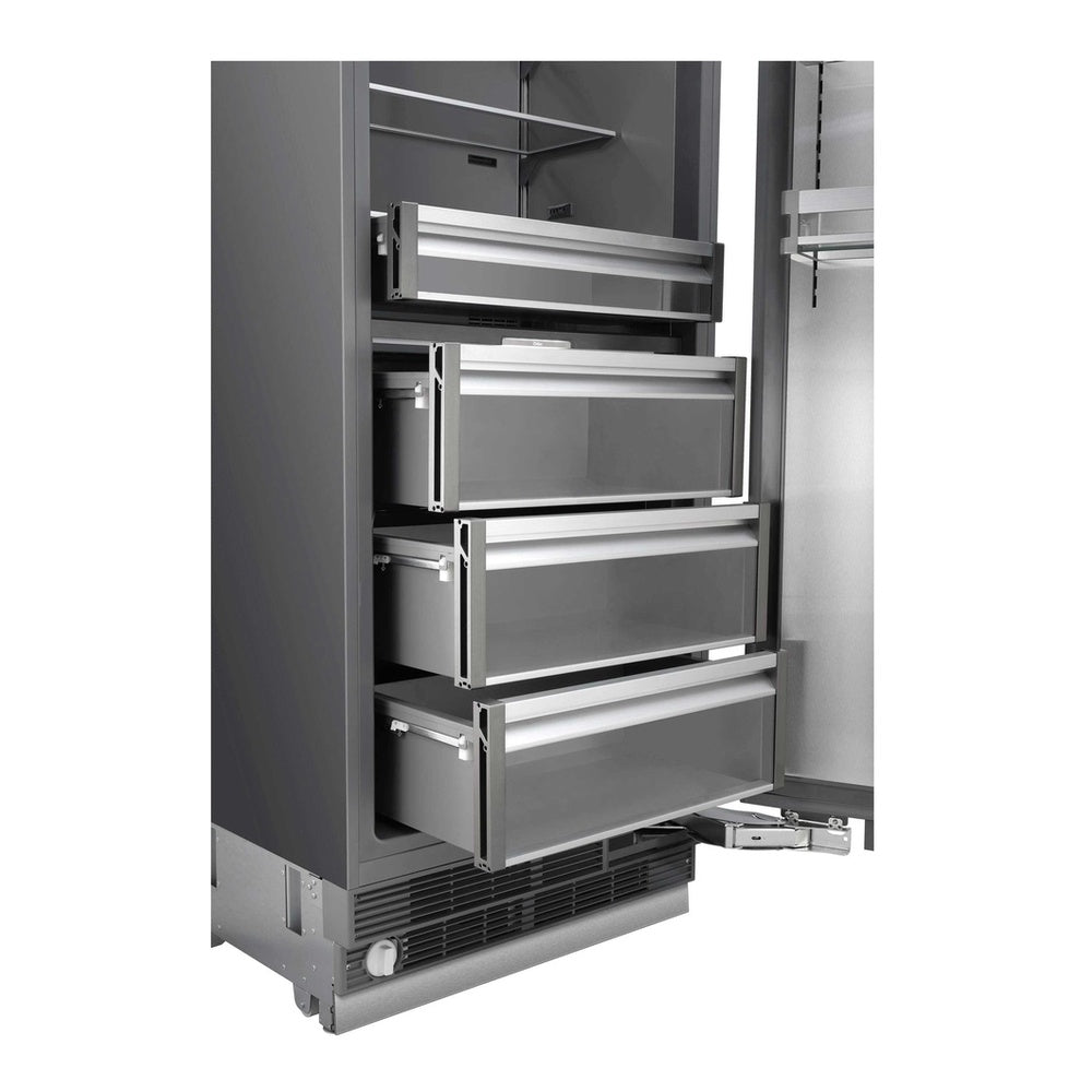 ILVE 30 inch Refrigerator Column with 16 cu. ft. Capacity, Internal Water Dispenser, Reversible Door, Panel Ready - image 5