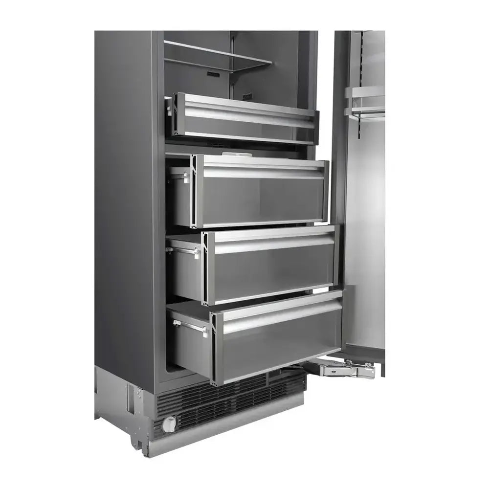 ILVE 36 inch Refrigerator Column with 20.1 cu. ft. Capacity, Internal Water Dispenser, Reversible Door, Panel Ready - image 5