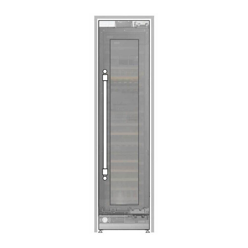 ILVE 24 inch Built-In Triple Zone Wine Column with 100 Bottle Capacity, Panel Ready - UWFC24BNNPRY