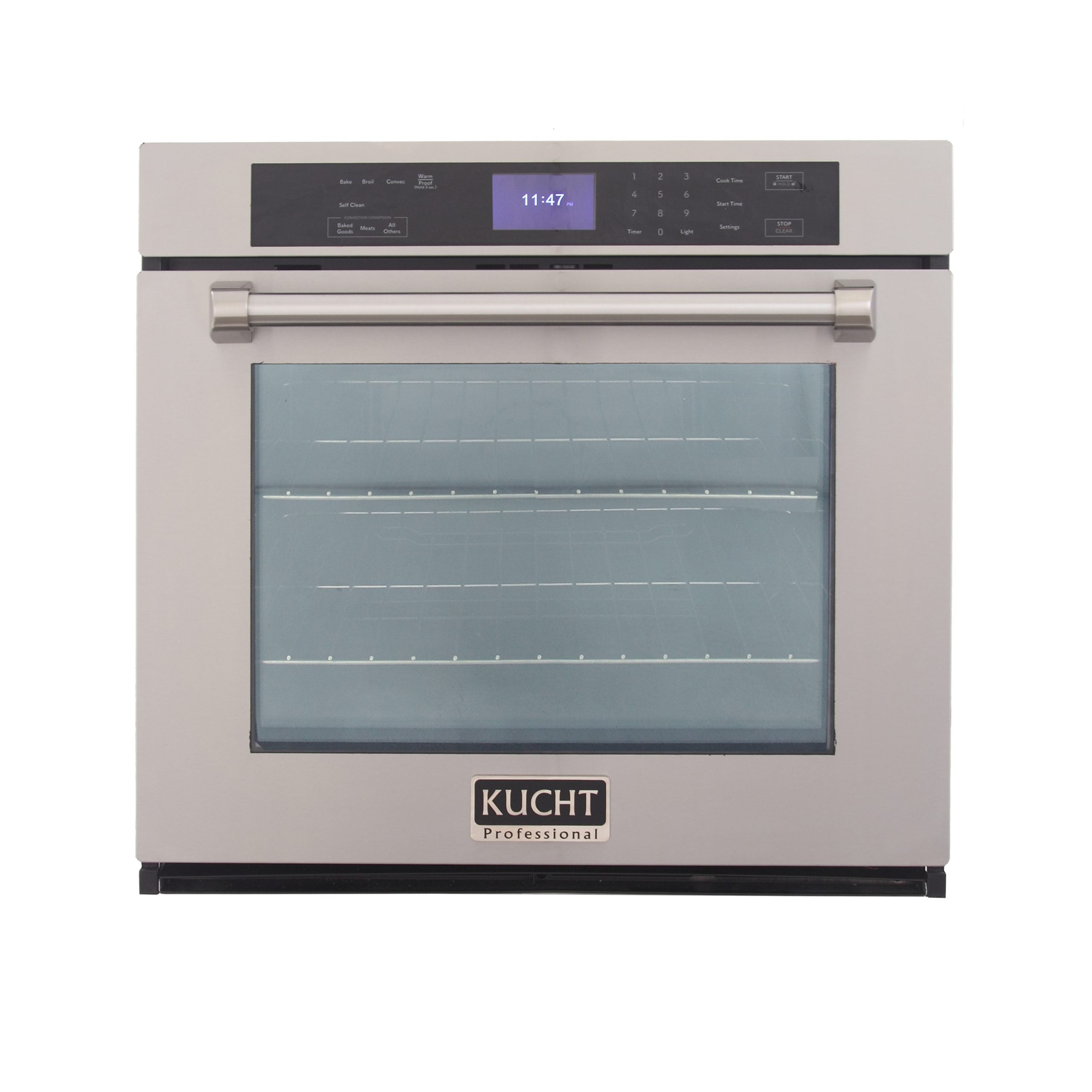 Kucht 30 in. 5 cu. ft. Single Electric Wall Oven with True Convection and Self-Cleaning KWO310 - image 1