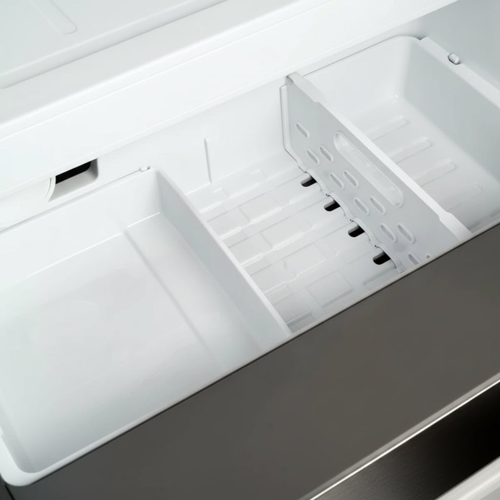 36" 26.5 Cubic Feet Energy Star Smudge-Resistant French Door Refrigerator