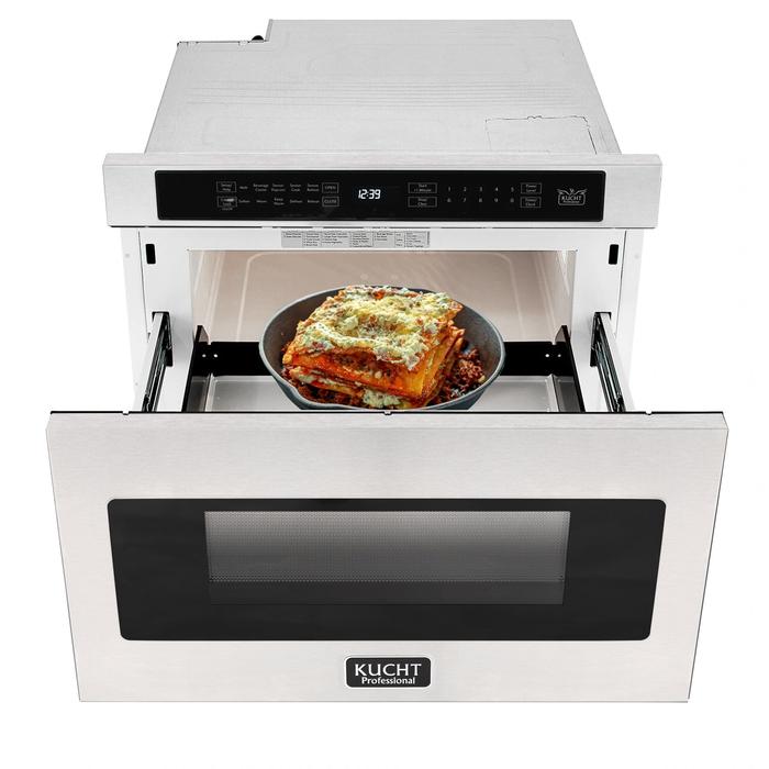 Kucht 24 in. 1.2 Cu. Ft. Built-in Microwave Drawer KMD24S - image 5
