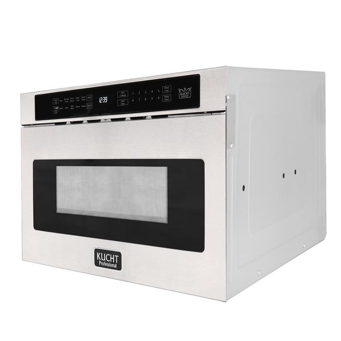 Kucht 24 in. 1.2 Cu. Ft. Built-in Microwave Drawer KMD24S - image 7