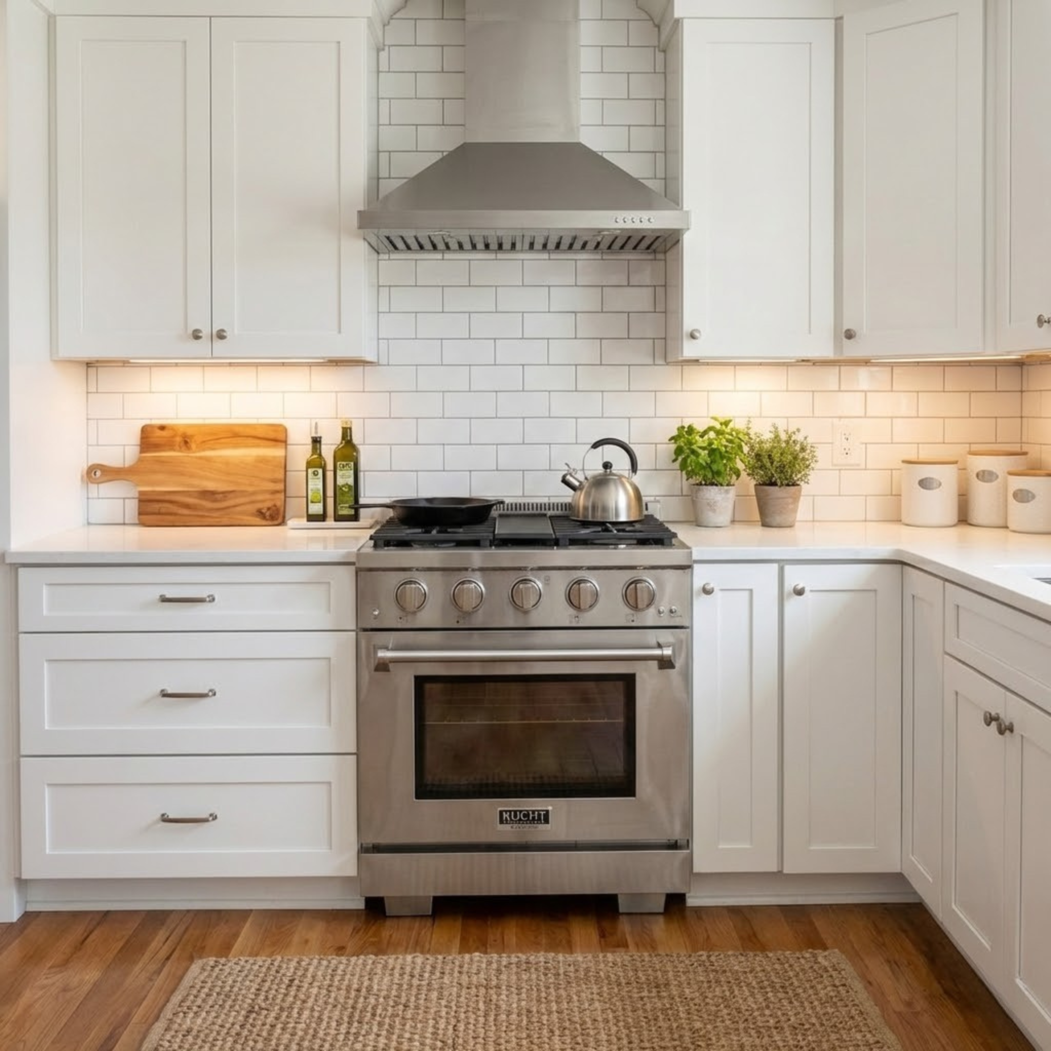Kucht Professional 30 in. 4.2 cu. ft. Natural Gas Range and Convection Oven KFX3000X - image 19
